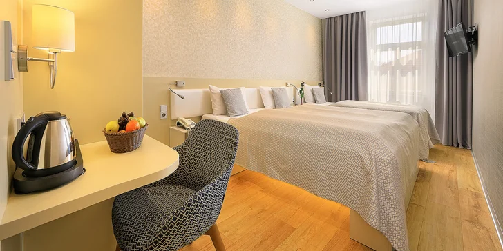 4* hotelu Ametyst: pobyt se snídaní pro dva v historické Praze
