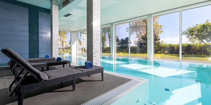 Pobyt se snídaní a neomezeným wellness u Baltu: luxusní hotel pár metrů od moře