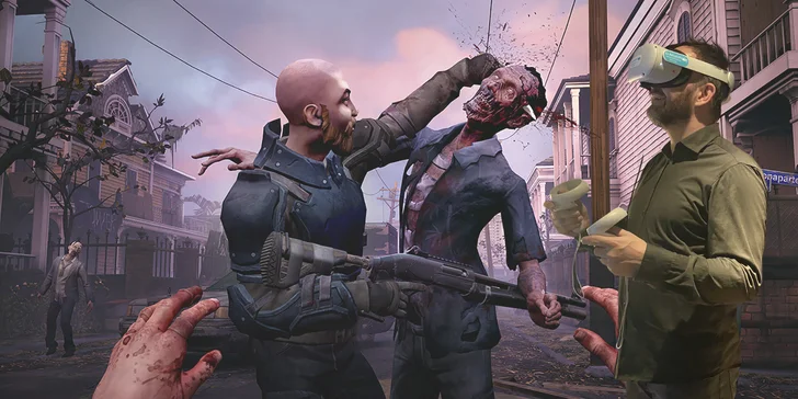 Zapůjčení VR setu na 2 či 3 dny s hrou The Walking Dead či Half Life