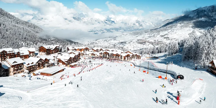 Lyžařský zájezd do Les Orres s 6denním skipasem, dopravou a ubytováním v apartmánu pro 4 až 6 osob