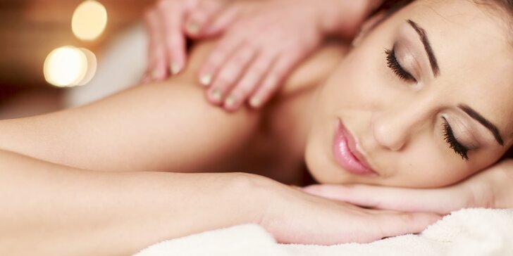 Relaxační masáž: záda a šíje, horní či dolní končetiny nebo celotělová