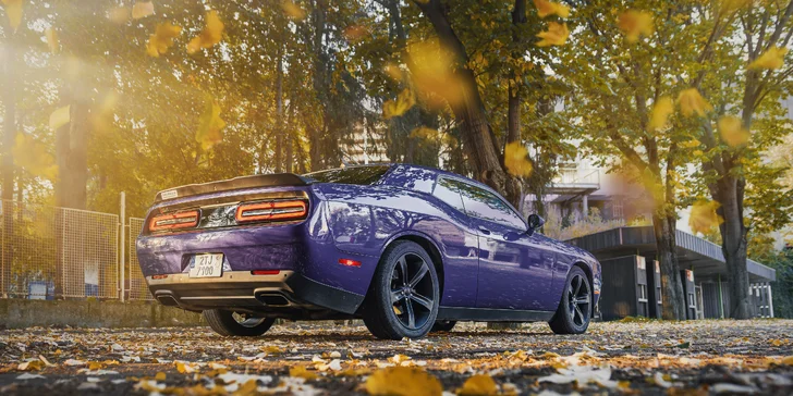 Zažijte pravou Ameriku s Dodge Challenger Shaker: 20–50 km i svezení se závodníkem