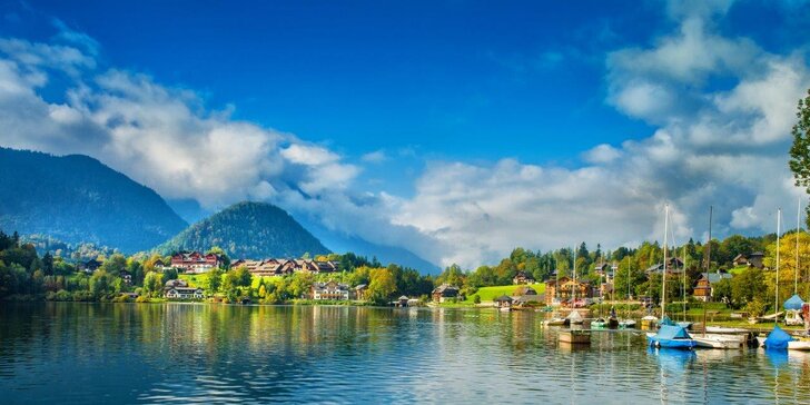 Jarní pobyt v rakouských Alpách: apartmány u jezera Grundlsee, wellness a snídaně