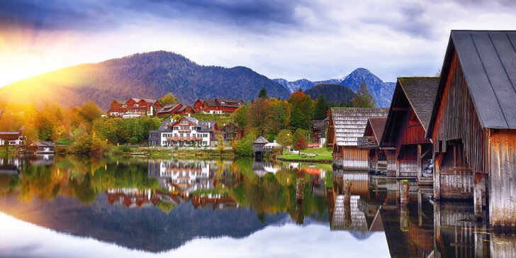 Jarní pobyt v rakouských Alpách: apartmány u jezera Grundlsee, wellness a snídaně