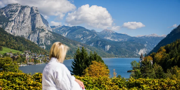 Jarní pobyt v rakouských Alpách: apartmány u jezera Grundlsee, wellness a snídaně