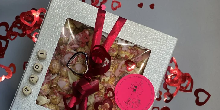 Slaný nebo sladký popcorn, káva či nápoj dle výběru i dárková balení popcornu
