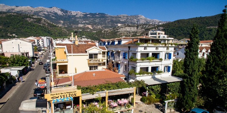 Na dovolenou do Černé Hory: snídaně, hotel jen 15 min pěšky od pláže