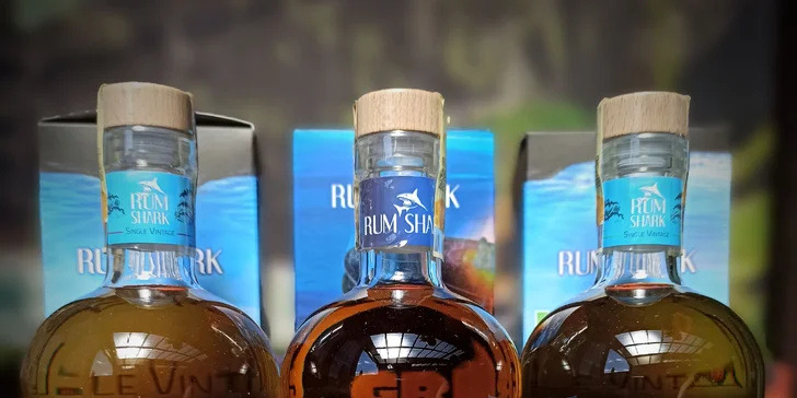 Degustace rumů nebo whisky vč. kávy a talířku s občerstvením