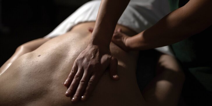 Relaxace pro pár: 90min. klasická sportovní masáž celého těla