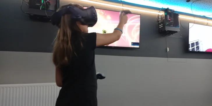 Akční zábava ve VR: hra podle výběru, 30 nebo 60 min. pro 1, 2 či 5 hráčů