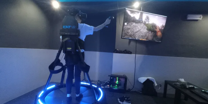 Akční zábava ve VR: hra podle výběru, 30 nebo 60 min. pro 1, 2 či 5 hráčů