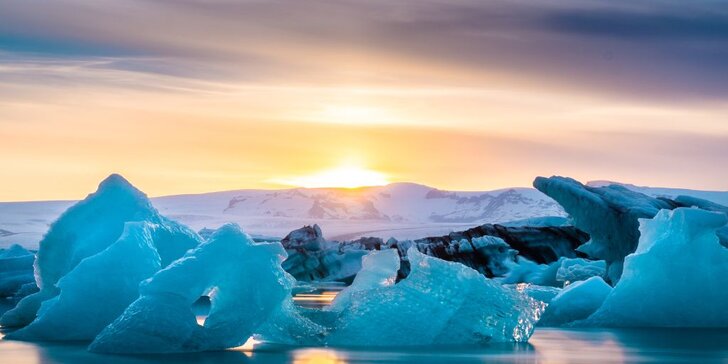 Poznávací zájezd na Island, 4 noci, letenka a program: polární záře, gejzíry, ledovce, sopky i vodopády