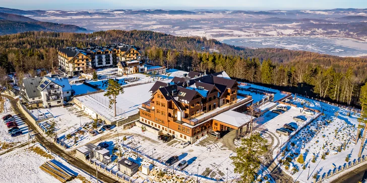 Apartmány v polských Krkonoších: neomezeně bazén, možnost stravy a spousta vyžití pro děti