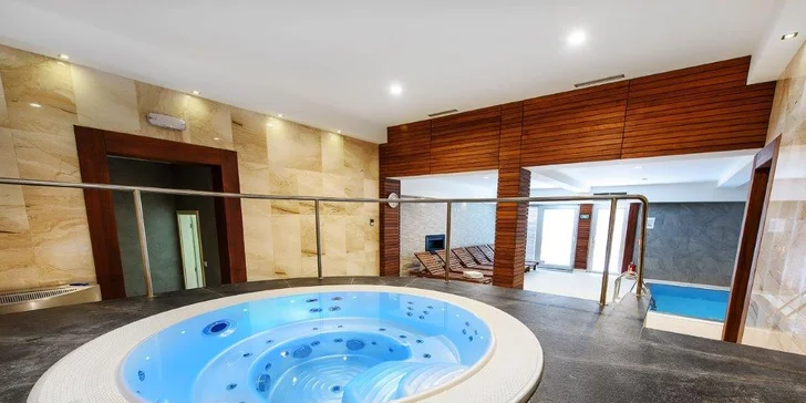 90 min. v privátním wellness a nápoje či občerstvení až pro 4 osoby