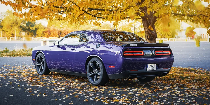 Zažijte pravou Ameriku s Dodge Challenger Shaker: 20–50 km i svezení se závodníkem