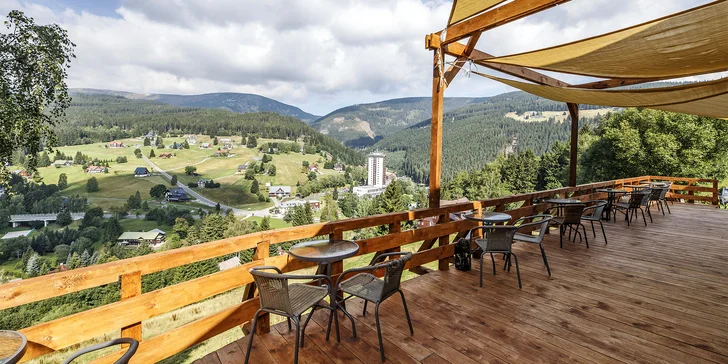 Dovolená v Peci pod Sněžkou: all inclusive vč. nápojů, vstup do privátního wellness, děti zdarma