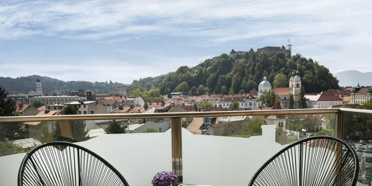 Dovolená ve slovinské Lublani: 3* hotel v centru města se snídaní