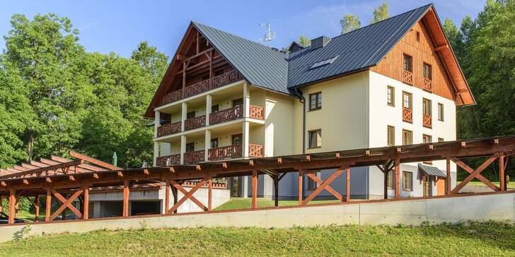 Moderní apartmány v Krkonoších pro páry i rodiny od jara do podzimu