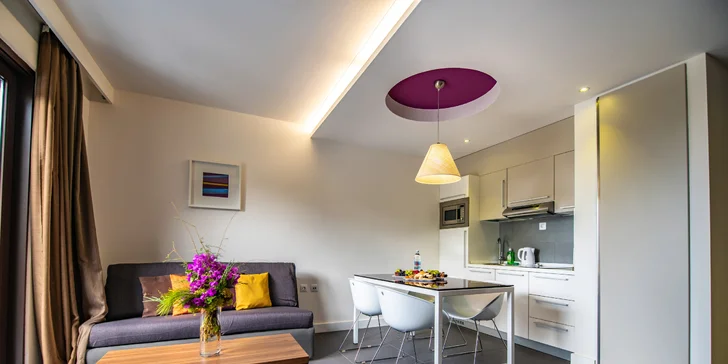 4* apartmánový resort v letovisku Pula: ubytování až pro 6 osob, 200 m od pláže, s bazény a tobogánem
