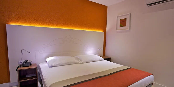 4* apartmánový resort v letovisku Pula: ubytování až pro 4 osoby, 200 m od pláže, s bazény a tobogánem, možnost snídaní