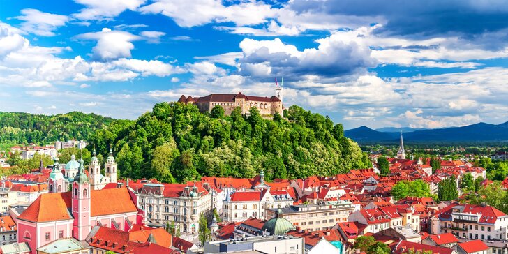 Dovolená ve slovinské Lublani: 3* hotel v centru města se snídaní