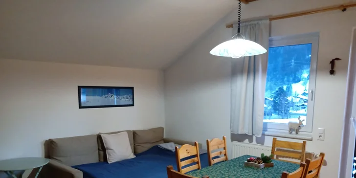 Vybavené apartmány v Korutanech pro pár i rodinu vč. skipasu