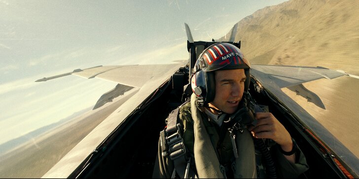 Dvě vstupenky do kina Lucerna na film Top Gun: Maverick