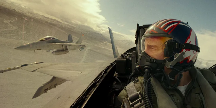 Dvě vstupenky do kina Lucerna na film Top Gun: Maverick