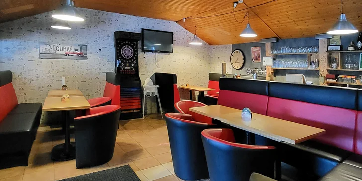 2× pizza podle výběru z mnoha druhů: tomatový i smetanový základ