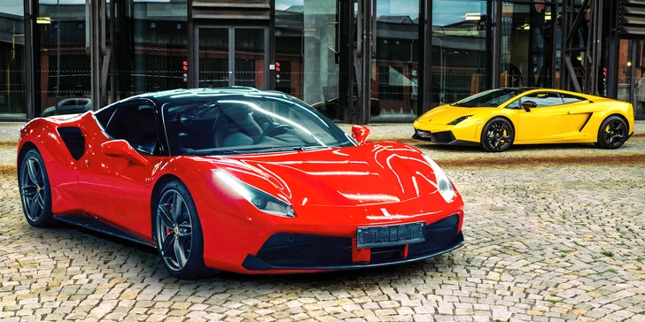 Ovládněte supersport: Ferrari 488 GTB nebo Lamborghini Gallardo na 15–40 minut řízení