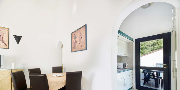 Vybavené apartmány se dvěma ložnicemi na Istrii: bez stravy i polopenze