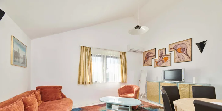 Vybavené apartmány se dvěma ložnicemi na Istrii: bez stravy i polopenze
