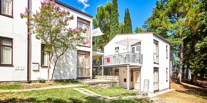 Vybavené apartmány se dvěma ložnicemi na Istrii: bez stravy i polopenze