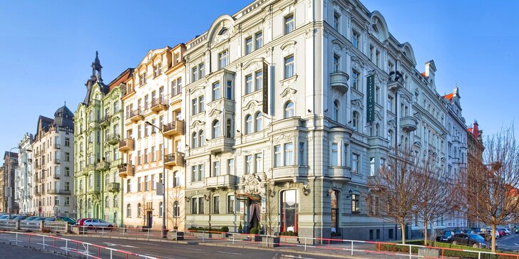 Jarní pobyt v 5* hotelu na Janáčkově nábřeží v centru Prahy se snídaní