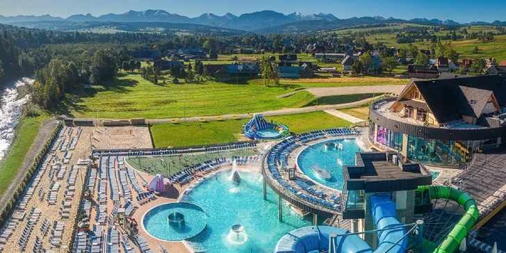 Termální aquapark v Polsku: vnitřní i venkovní bazény, vířivky, tobogány, atrakce i saunový svět
