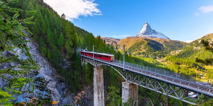 Poznávací zájezd autobusem za švýcarskými "nej": Luzern, Pilatus i Matterhorn a Zermatt