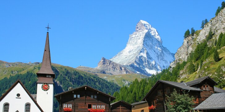 Poznávací zájezd autobusem za švýcarskými "nej": Luzern, Pilatus i Matterhorn a Zermatt