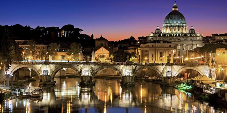 Pobyt v srdci Říma: hotel jen 2,5 km od Kolosea a 1 km od Státní opery, každé ráno snídaně