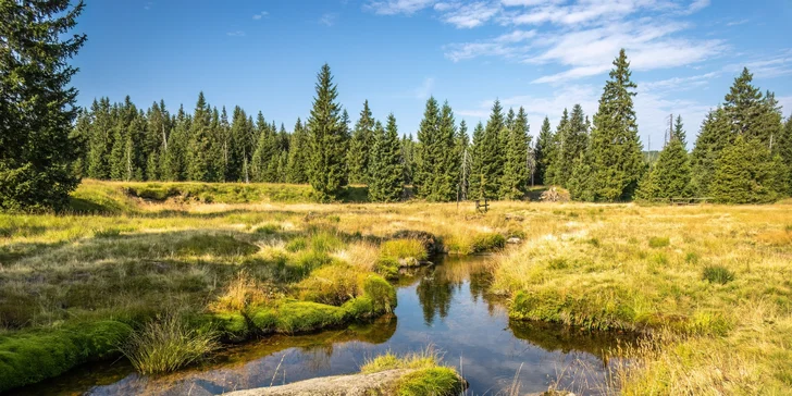 Pobyt v Jizerských horách pro páry i rodiny: snídaně, polopenze i wellness