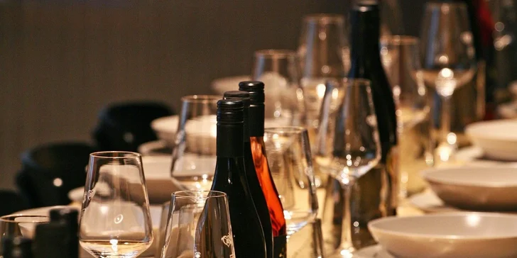 Degustace osmi vzorků vín a následné posezení s vínem a občerstvením