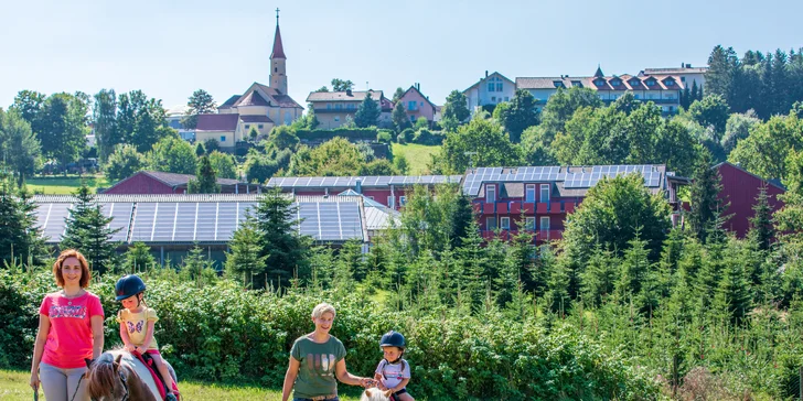 All inclusive dovolená v Bavorském lese: vodní svět, sleva na jízdy na koních, lyže i výletní cíle