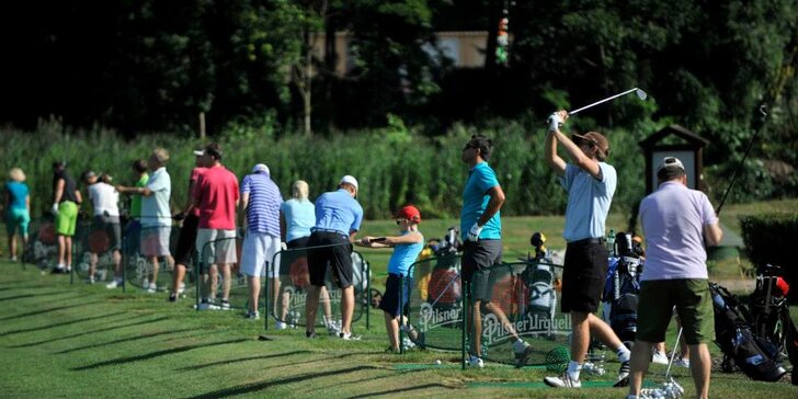Jednodenní golfový kurz MAX v luxusním Golf&Spa Resortu Hluboká