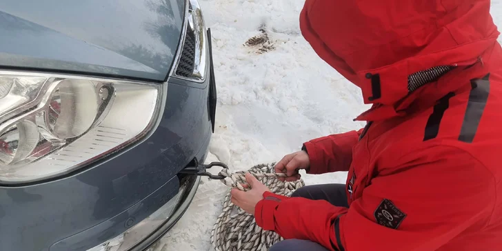 Závěje si na vás nepřijdou: škola jízdy ve sněhu vč. vyprošťovacích technik: