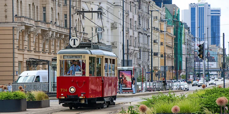 Prodloužený víkend ve Varšavě s bohatým programem: vlak, 2 noci v hotelu se snídaní