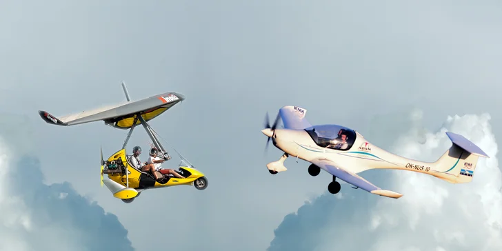 Pilotem rogala či letadla na zkoušku: příprava před startem a 20–45 min. letu
