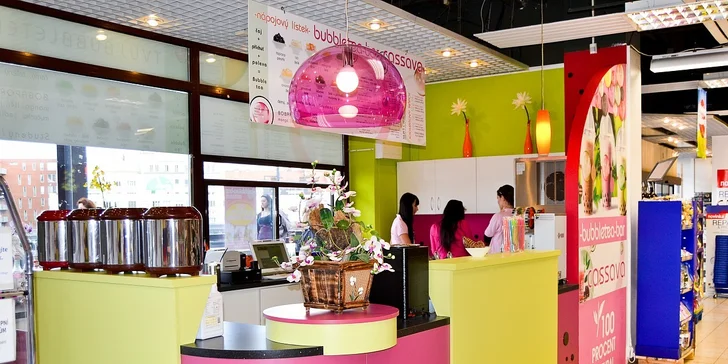 Půllitr Bubble Tea dle vlastního výběru s sebou