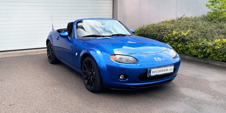 Udělejte si pořádnou radost: Mazda MX5 Cabrio k zapůjčení na pár hodin i celý týden