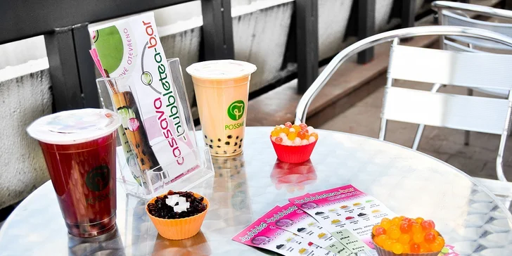 Půllitr Bubble Tea dle vlastního výběru s sebou