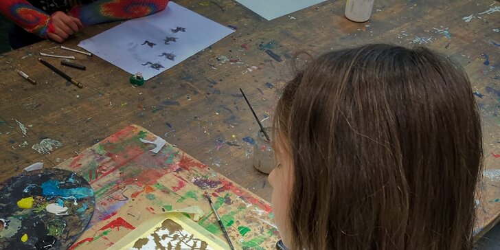 Pro malé umělce: 1-5denní jarní nebo velikonoční příměstský tábor kresby a malby pro děti od 6 let