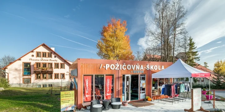 Dovolená ve dvou či s rodinou v penzionu hned u lanovky vč. polopenze
